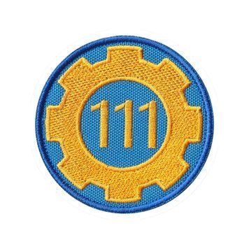 Вишитий Вишитий шеврон "Vault 111"