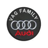 Вишитий шеврон патч &ldquo;VAG FAMILY [AUDI]&rdquo; на липучці
