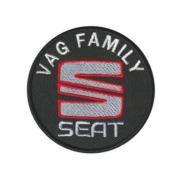 Вишитий шеврон патч &ldquo;VAG FAMILY [SEAT]&rdquo; на липучці 401 фото