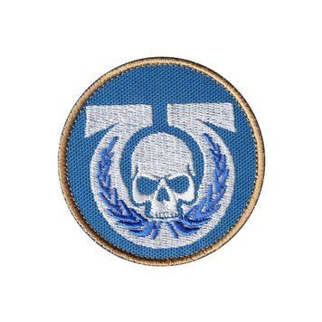 Вишитий шеврон патч &laquo;Ultramarines (Ультрамарини) Warhammer 40,000&raquo; на липучці
