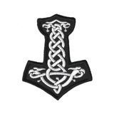 Вишитий патч шеврон на липучці "Молот Тора" Мйольнір